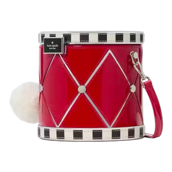 Kate Spade Oh What Fun toy drum Crossbody - Picture 3 of 11